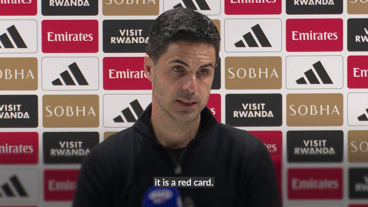 Refereeing decisions anger Mikel Arteta but Arsenal hit the front again