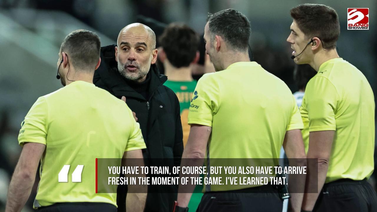 Pep Guardiola urges Man City stars to rest before season reaches climax