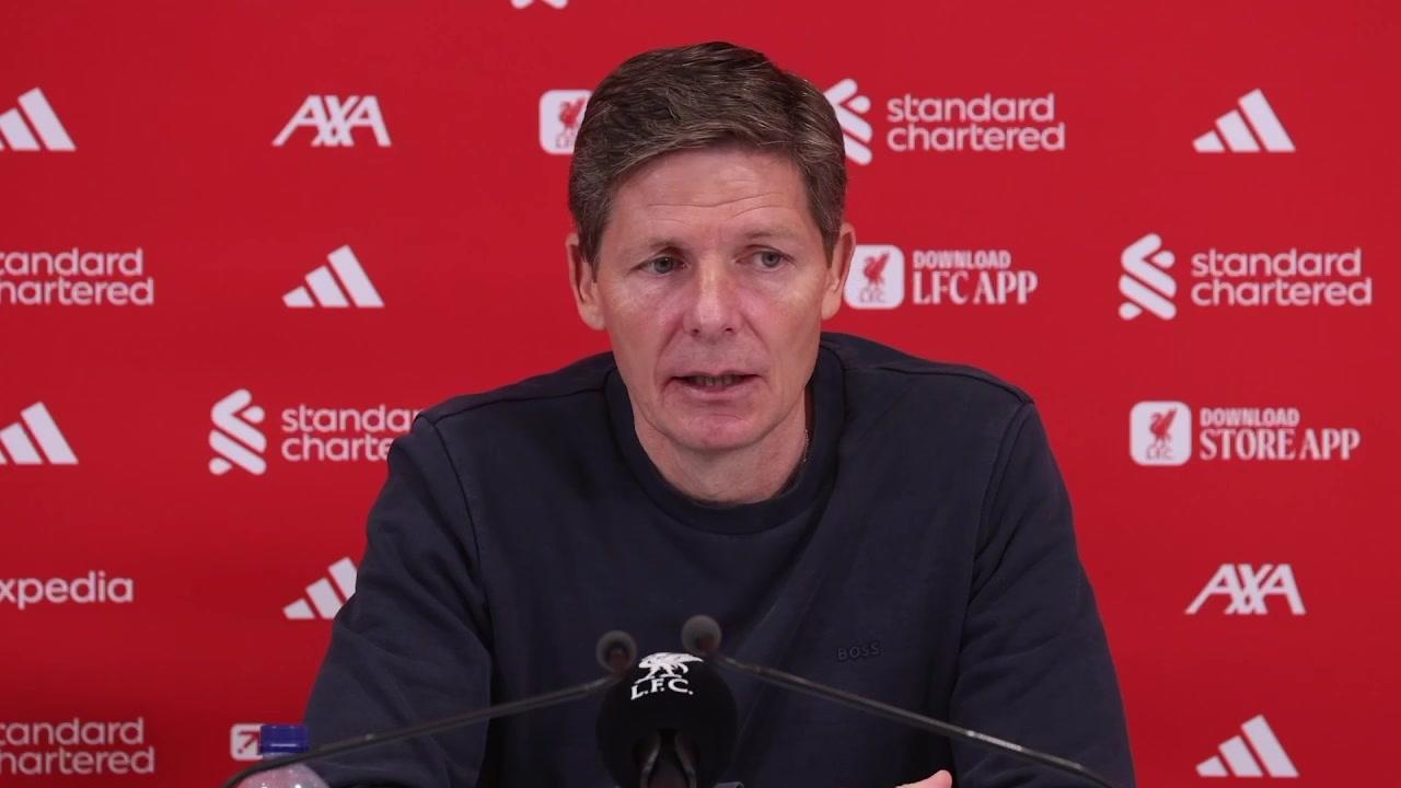 Crystal Palace manager Oliver Glasner reflects on their 3-1 Premier League loss away at Liverpool-